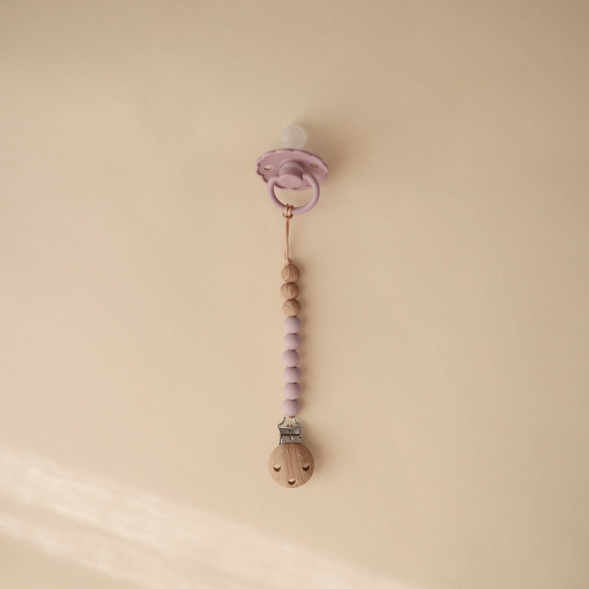 Silicone Pacifier Clip | Eva