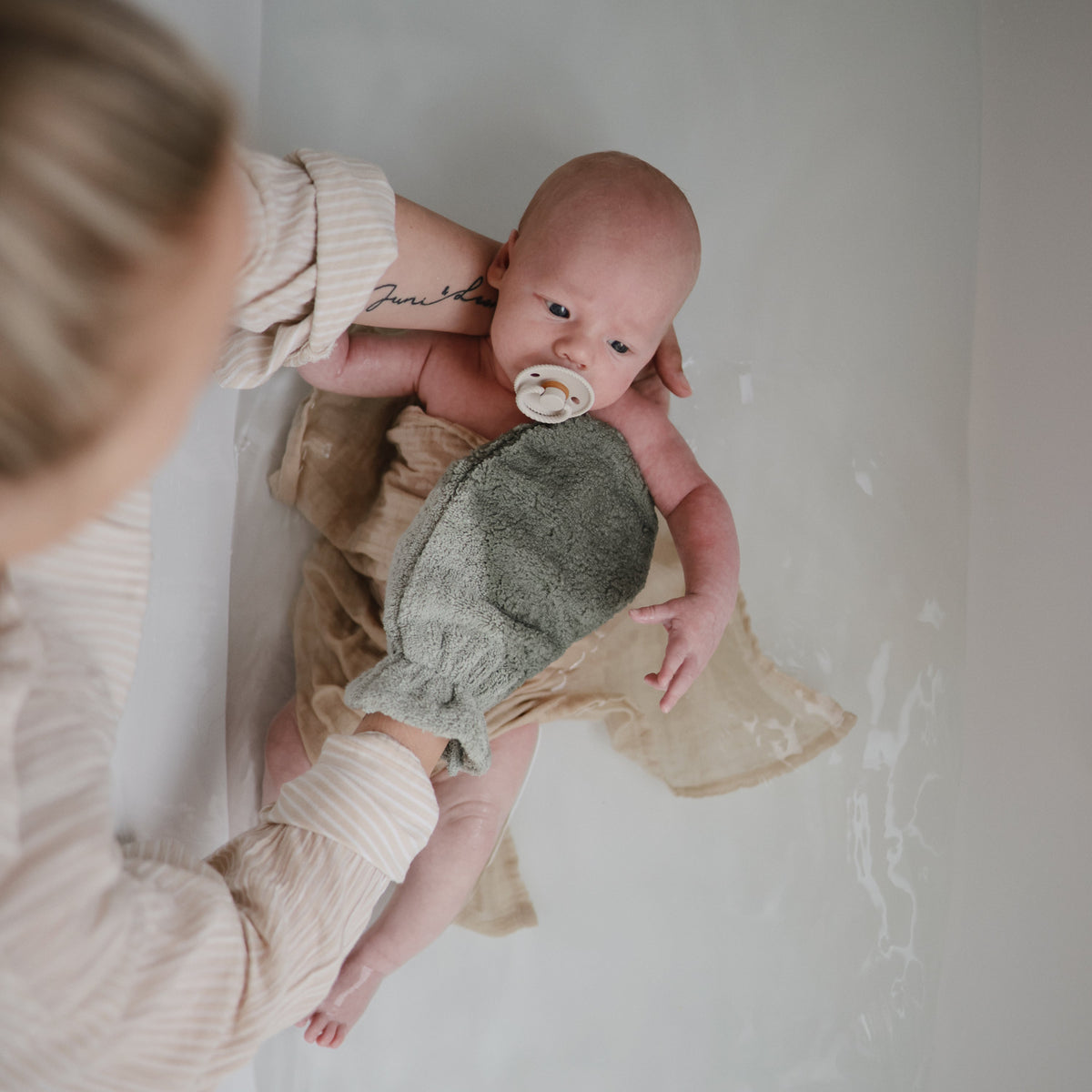 Organic Cotton Bath Mitt