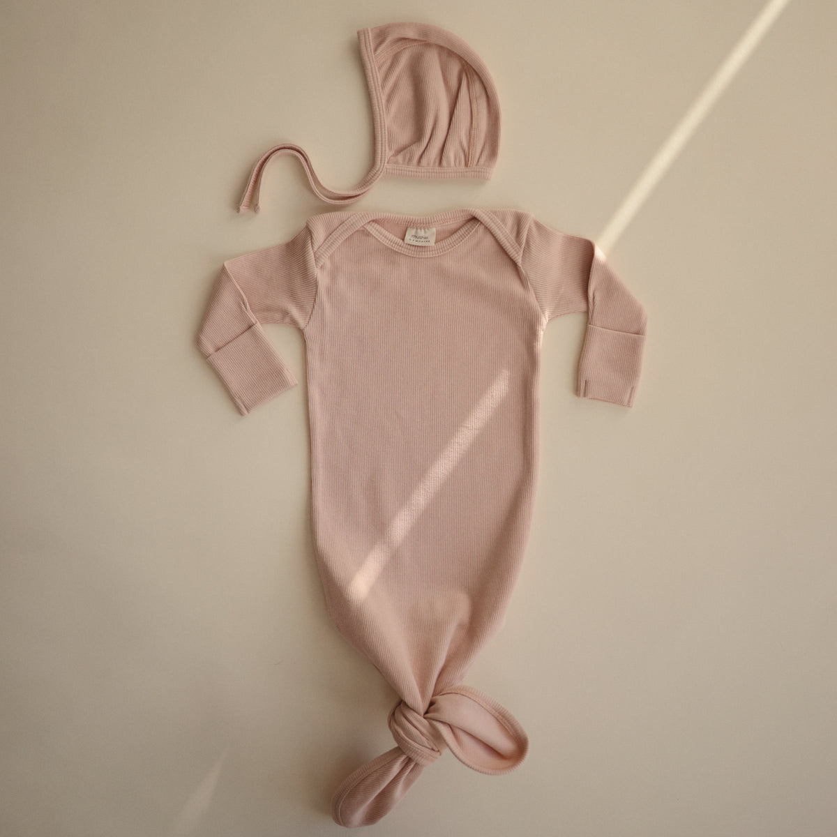 Ribbed Baby Bonnet