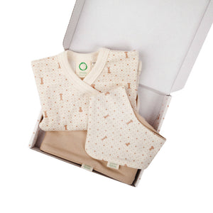 Wooly Organic Small Gift Set - White Shirt