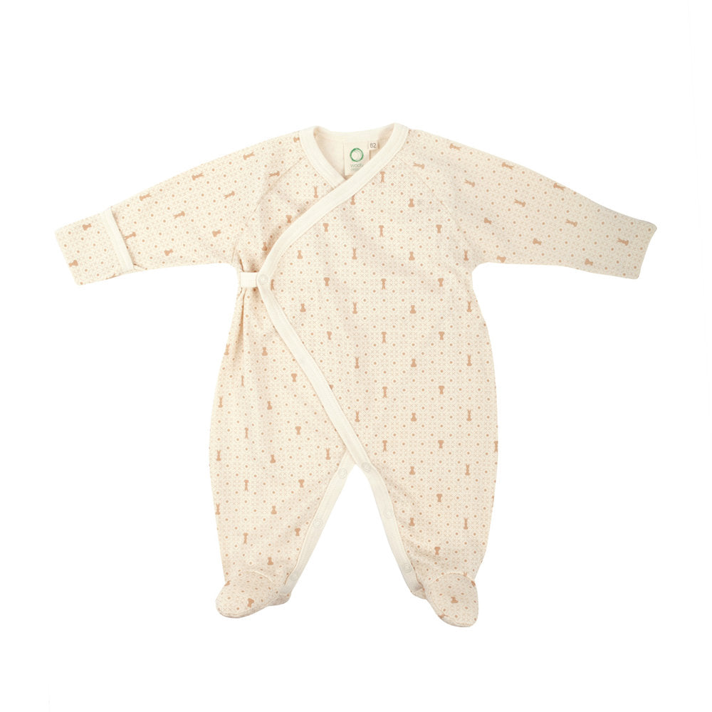Wooly Organic Baby Sleepsuit Fold