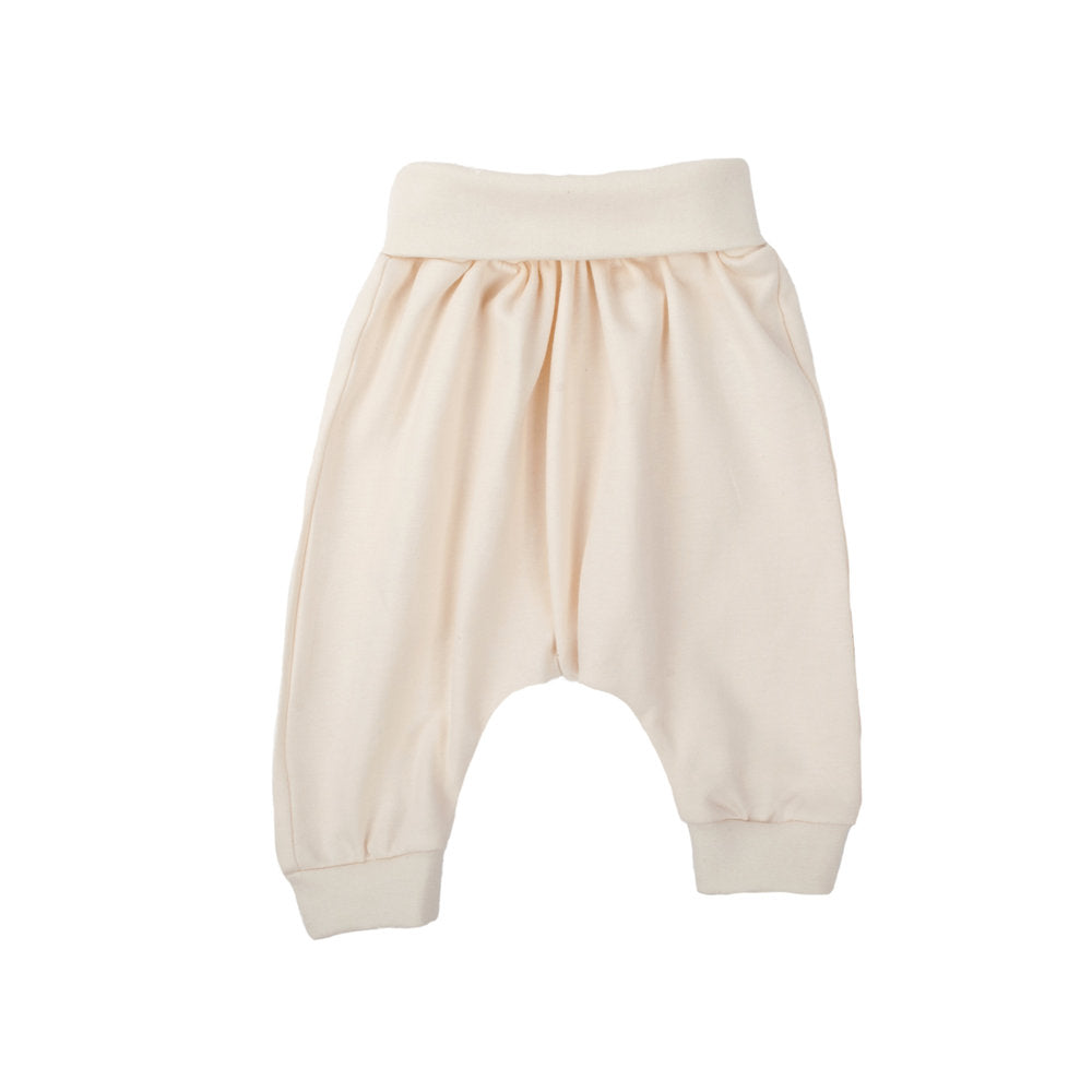 Wooly Organic Baby pants - White Color (cotton)