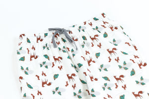 Women's Bamboo Long Sleeve Button-up Pj Set - Fox Tots