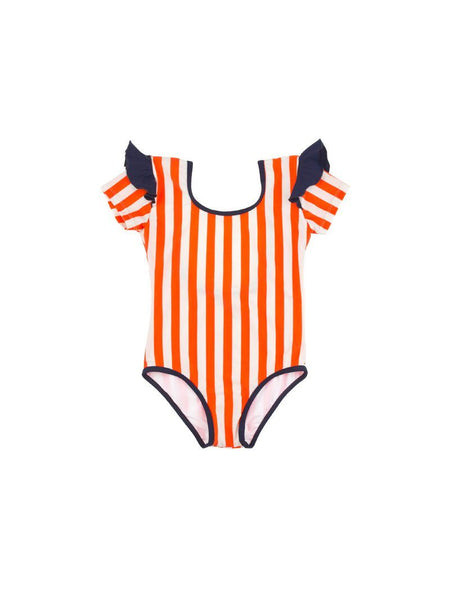 TinyCottons stripes & frills swimsuit