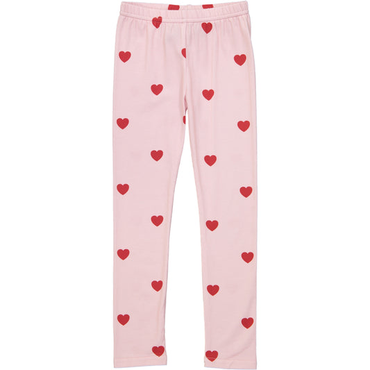 Leggings-Kip and Co Red Hearts